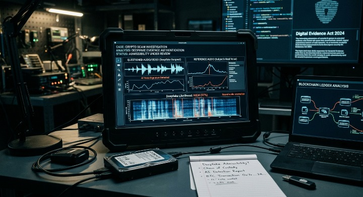 Can Deepfake Evidence Be Used in a Crypto Scam Investigation
