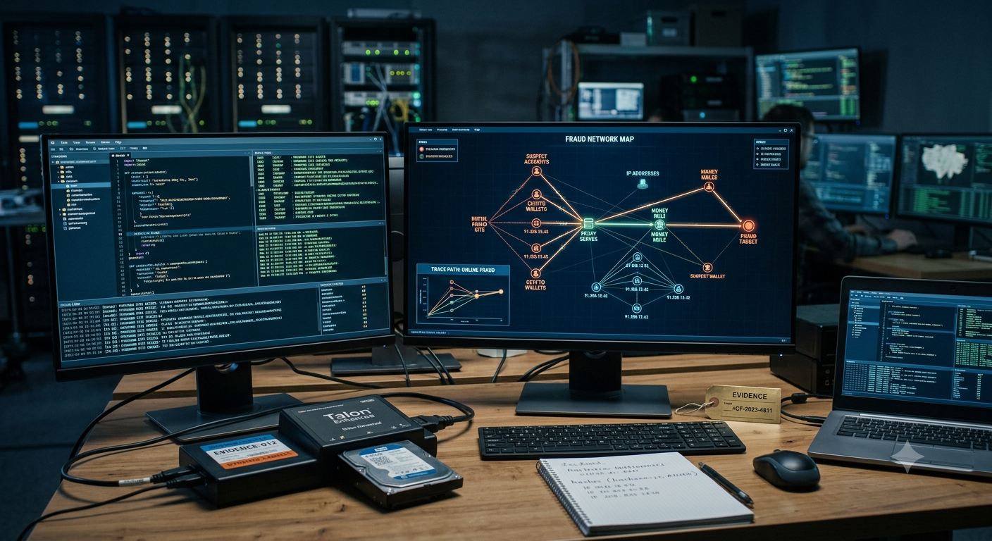 How Can Cyber Investigators Trace Online Fraud