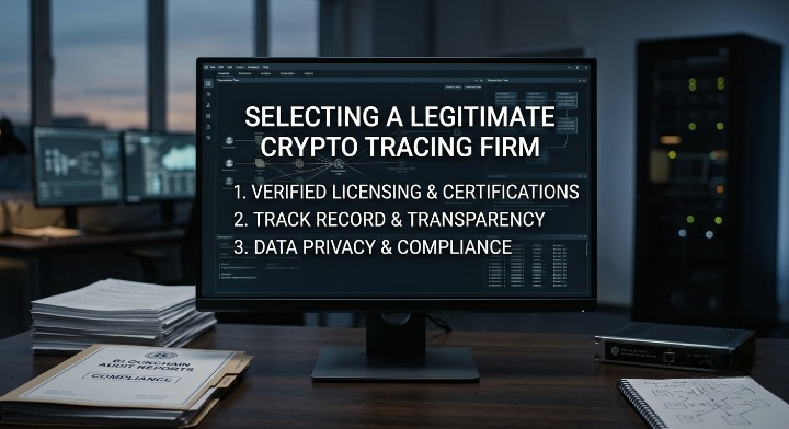 How Do You Choose a Legitimate Crypto Tracing Firm