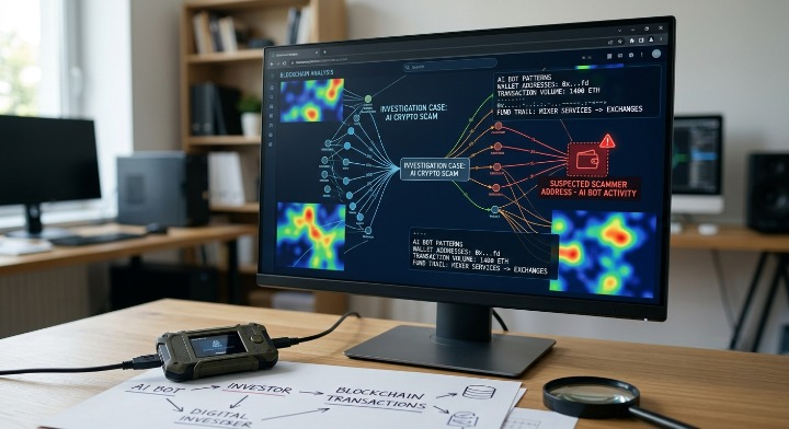 How Does Blockchain Analysis Help Investigate AI Crypto Scams