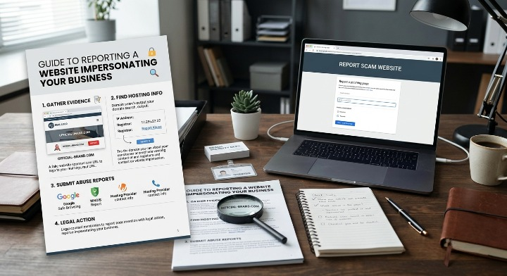 How to Report a Website Impersonating Your Business