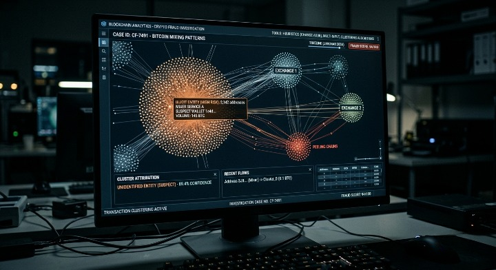 Is Transaction Clustering Used for Crypto Fraud Investigations