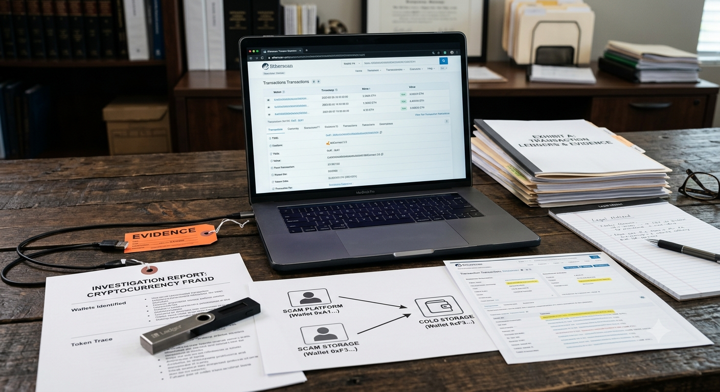 What Legal Evidence Is Needed to Investigate a Cryptocurrency Scam?