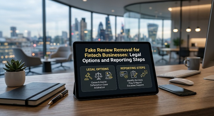 Fake Review Removal for Fintech Businesses